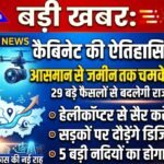 आसमान से जमीन तक चमकेगा बिहार, कैबिनेट बैठक में 29 बड़े फैसलों पर लगी ऐतिहासिक मुहर!
