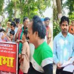 सड़क गायब… गड्ढे हजार! ताजपुर में जनता का सब्र टूटा, मजिस्ट्रेट को पैदल घूमकर देखना पड़ा ‘नरक’