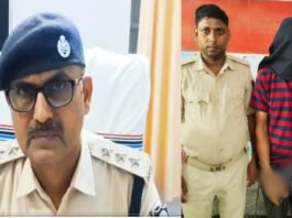 सिहो रेलवे गुमटी के पास गुमटीनुमा दुकान में चल रहा था अवैध कारोबार, 128 ग्राम गांजा के साथ दुकानदार गिरफ्तार!